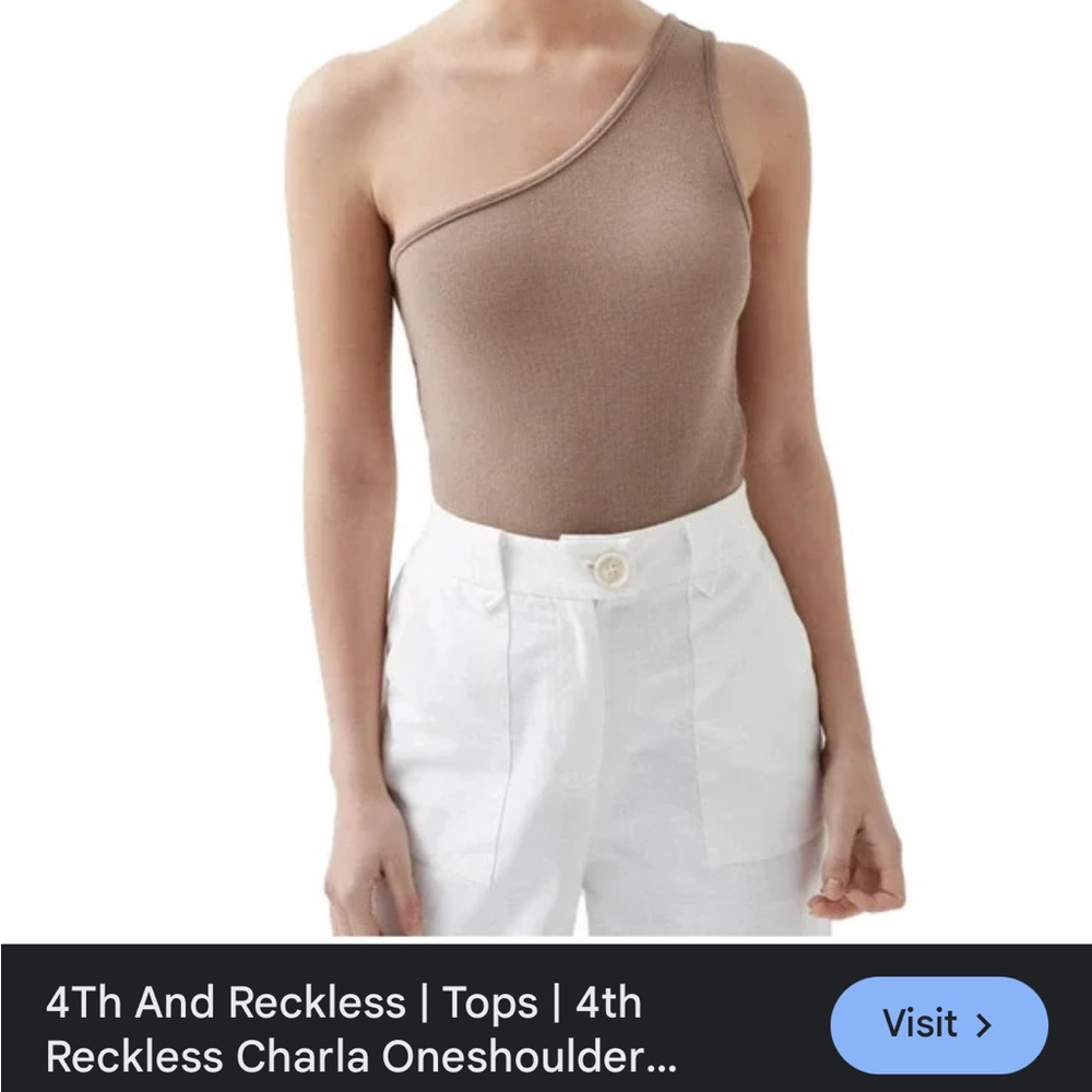 4th and Reckless Tan Knit Top
